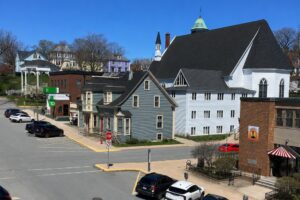 105 penthouse suite deck view
